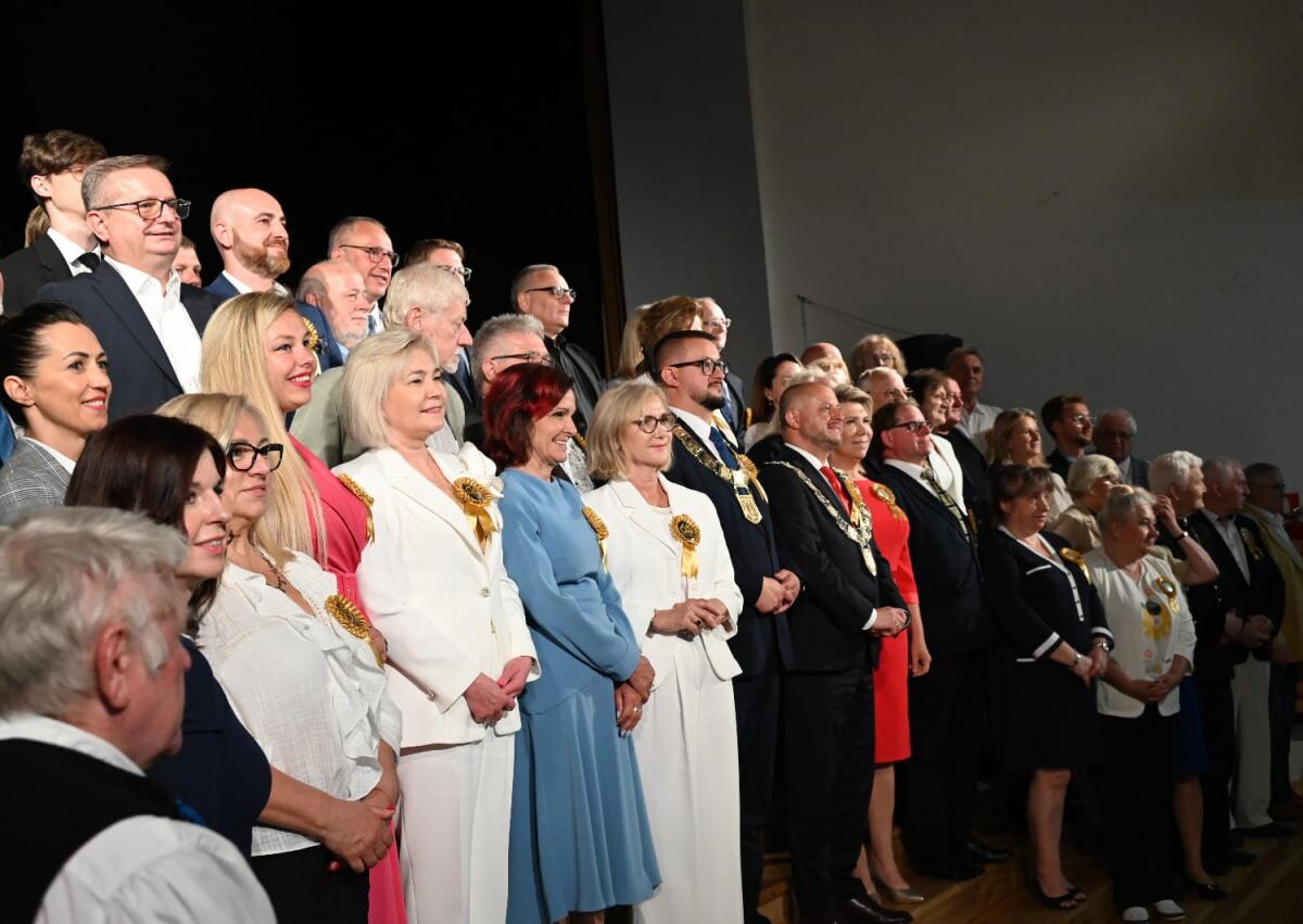 Edmund Sroka i Andrzej Stania - byli prezydenci Rudy Śląskiej - zostali zasłużonymi dla Rudy Śląskiej / fot. UM Ruda Śląska