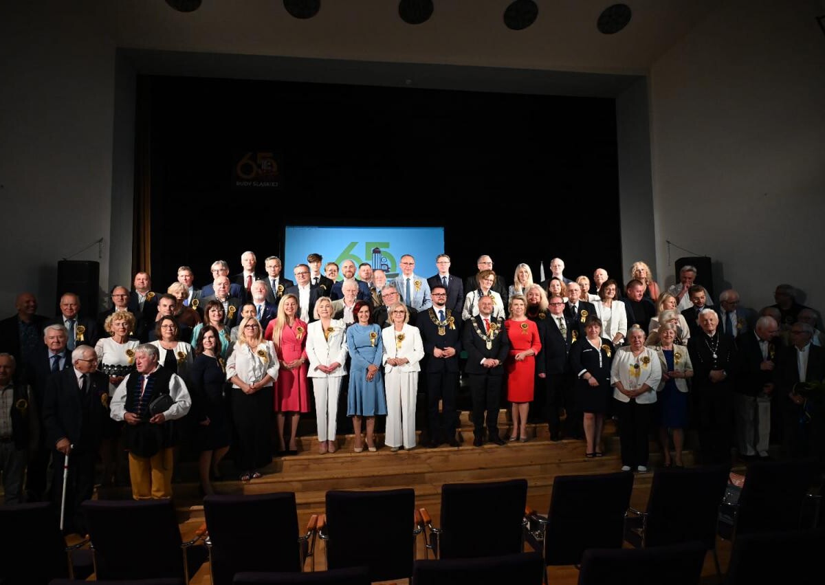 Edmund Sroka i Andrzej Stania - byli prezydenci Rudy Śląskiej - zostali zasłużonymi dla Rudy Śląskiej / fot. UM Ruda Śląska
