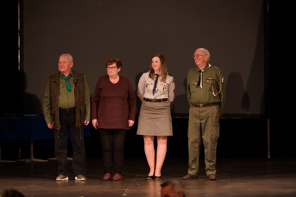Hufiec Ruda Śląska świętuje 100-lecie harcerstwa na terenach miasta. Z tej okazji w czwartek, 18 listopada, podczas uroczystej gali zostały wręczone nagrody i wyróżnienia dla osób najbardziej zaangażowanych w działalność rudzkiej organizacji. 
fot. UM Ruda Śląska / Hufiec ZHP