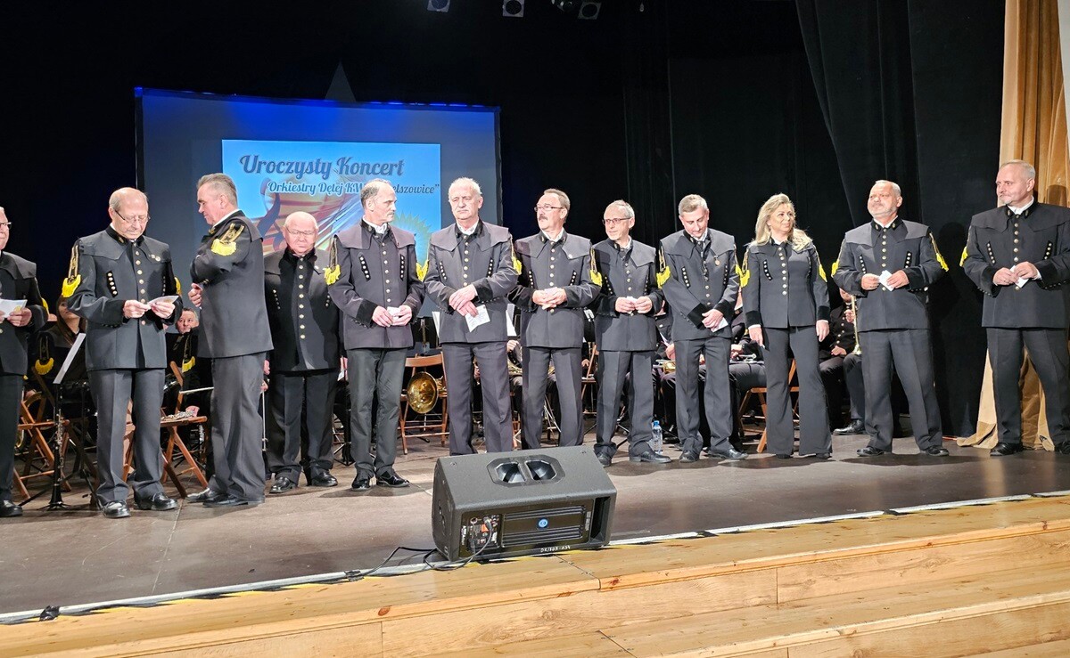 105-lecie Orkiestry Dętej KWK "Bielszowice". / fot. FB Orkiestra Dęta KWK "Bielszowice"