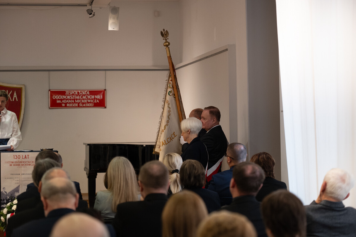 130-lecie I LO w Rudzie Śląskiej. / fot. Marek Faber