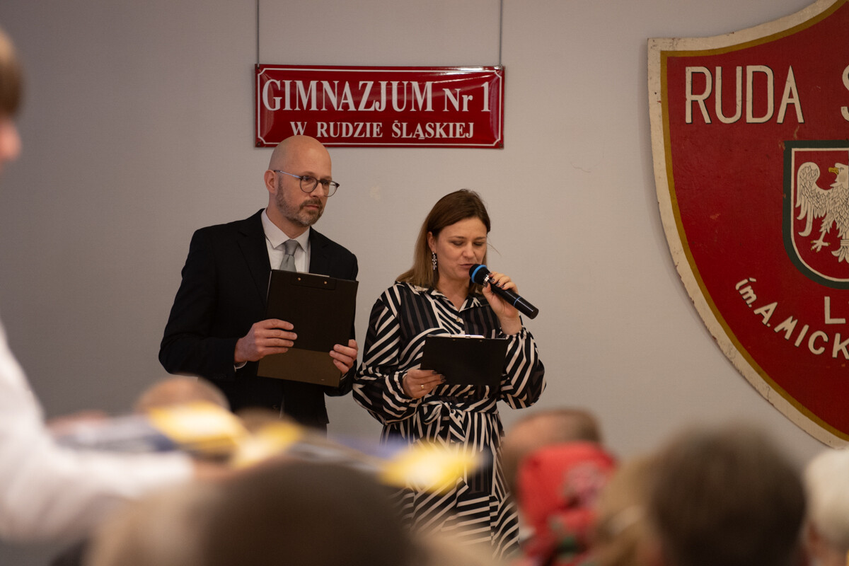 130-lecie I LO w Rudzie Śląskiej. / fot. Marek Faber