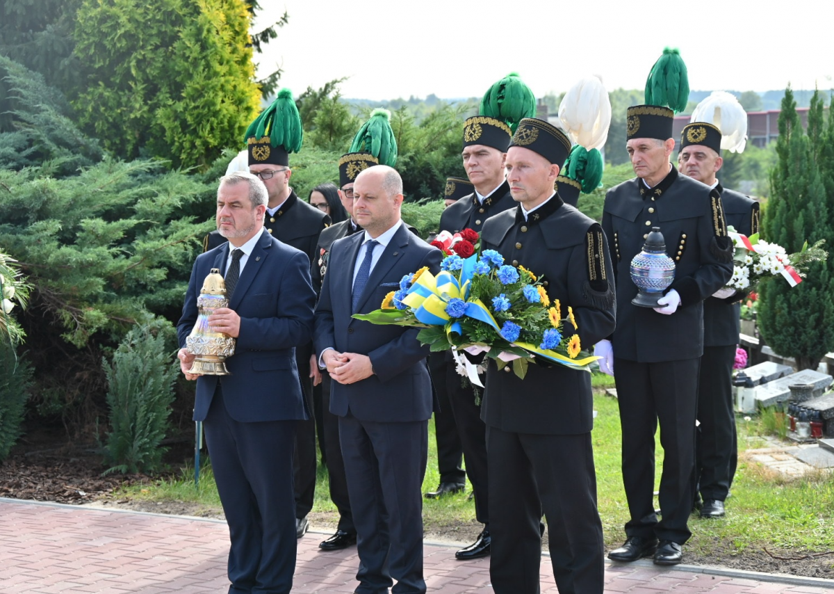 14. rocznica tragedii w kopalni Wujek-Śląsk. Zmarłym oddano hołd / fot. UM Ruda Śląska