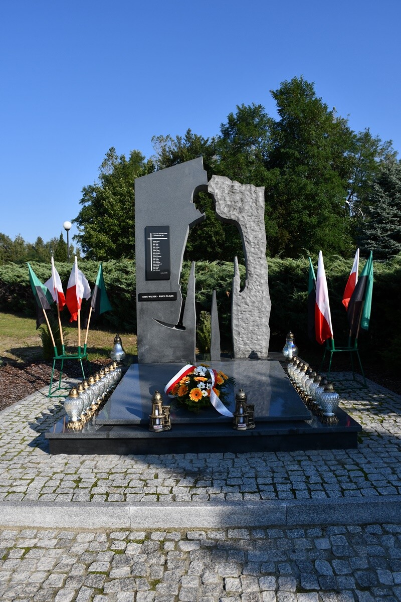 15. rocznica tragedii w kopalni Wujek-Śląsk.