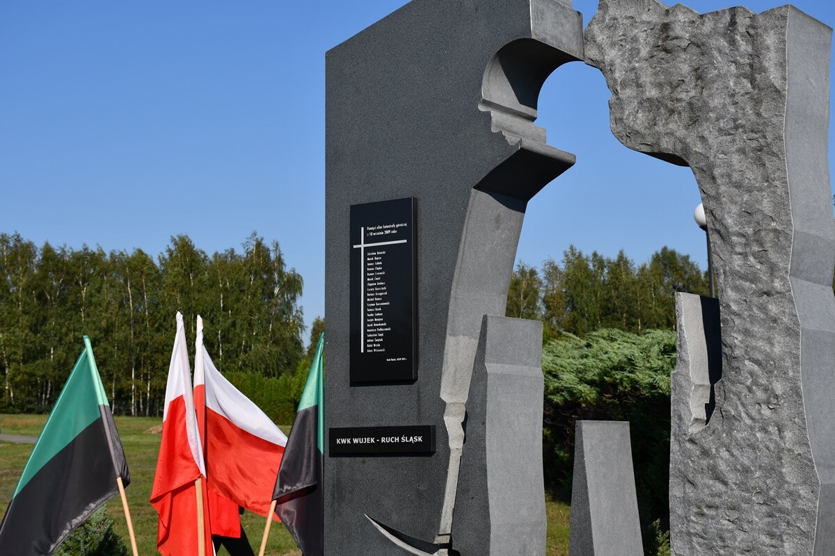 15. rocznica tragedii w kopalni Wujek-Śląsk.