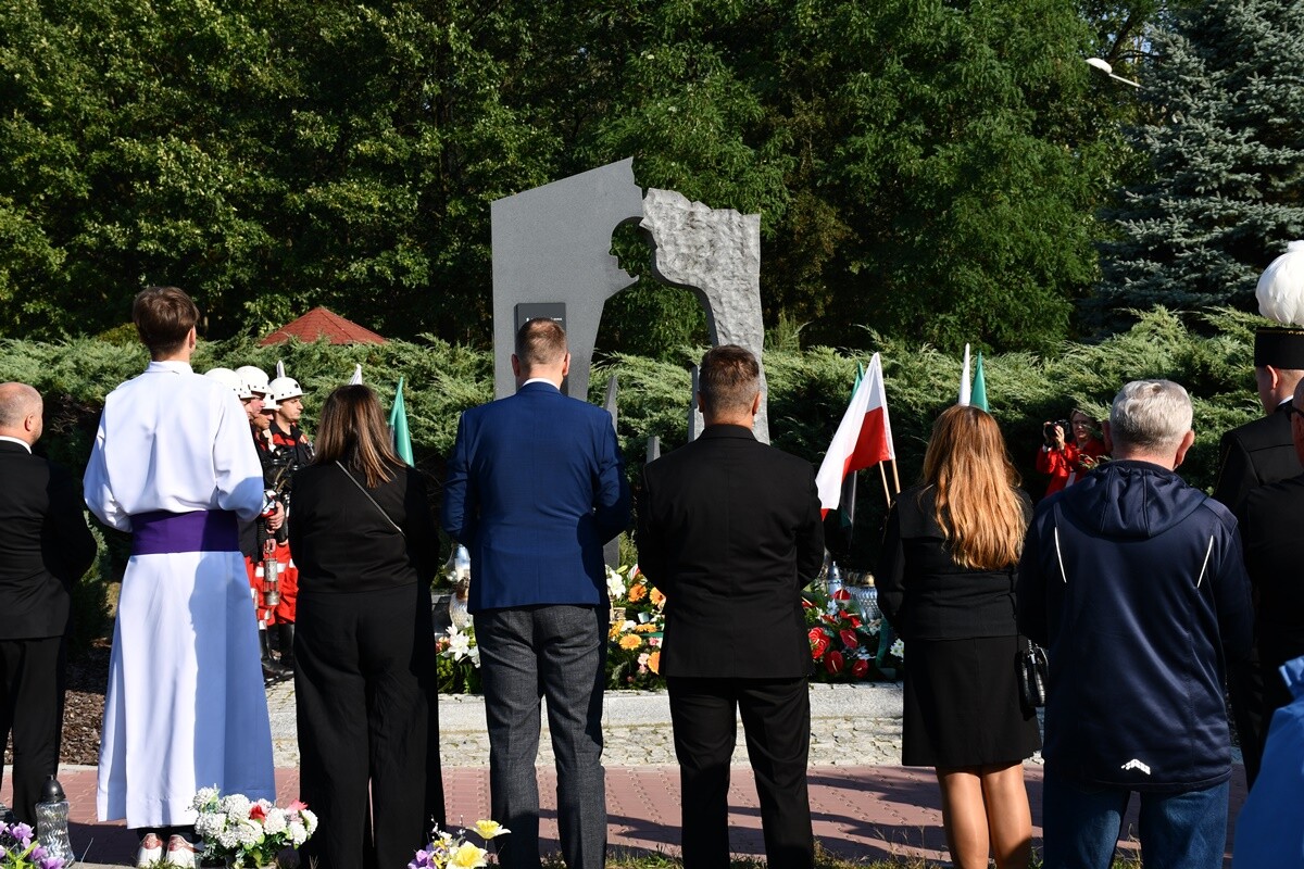 15. rocznica tragedii w kopalni Wujek-Śląsk.