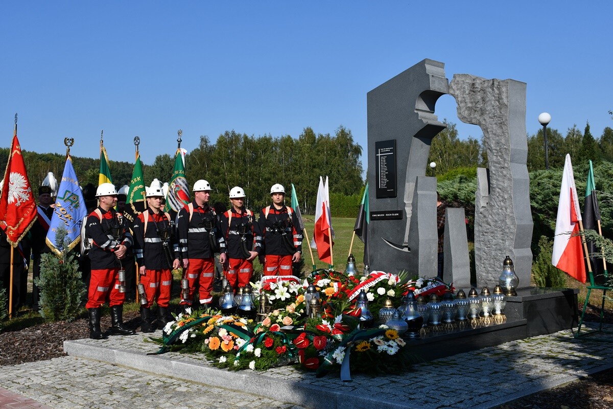 15. rocznica tragedii w kopalni Wujek-Śląsk.