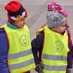 Przedszkolaki na rynku