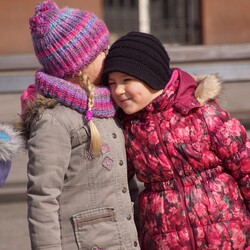 Przedszkolaki na rynku