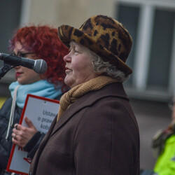 Czarny protest w Katowicach