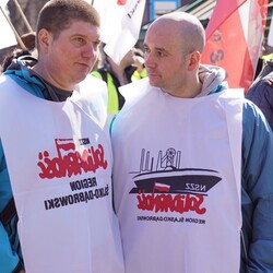 Pikieta pod Hutą Pokój