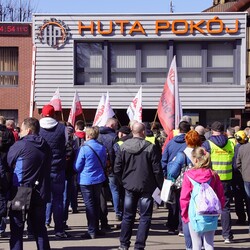 Pikieta pod Hutą Pokój