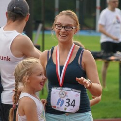 Bieg w japonkach + bieg dzieci