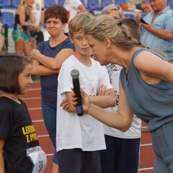 Bieg w japonkach + bieg dzieci