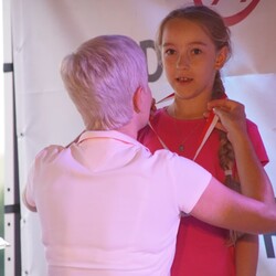 Bieg w japonkach + bieg dzieci