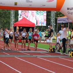 Bieg w japonkach + bieg dzieci