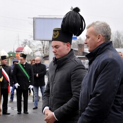 Uroczystości upamiętniające śmierć 23 górników z KWK Halemba