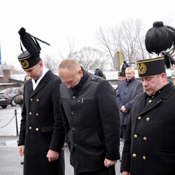 Uroczystości upamiętniające śmierć 23 górników z KWK Halemba