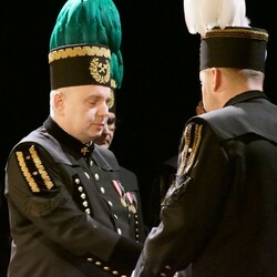 Wręczenie szpad górniczych