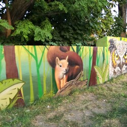 Mural w Kochłowicach