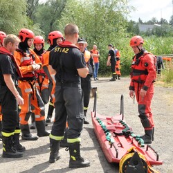 Ćwiczenia Straży Pożarnej na Kokotku