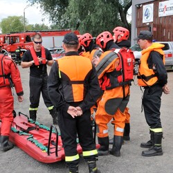 Ćwiczenia Straży Pożarnej na Kokotku
