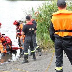 Ćwiczenia Straży Pożarnej na Kokotku