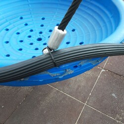 plac zabaw przy hałdzie znowu zdemolowany