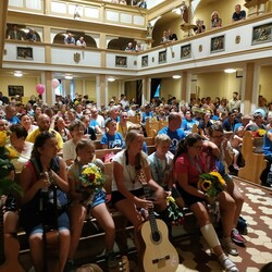 Powrót pielgrzymki z Jasnej Góry