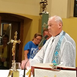 Powrót pielgrzymki z Jasnej Góry