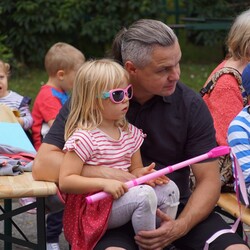 Wieczór Harcerski w Ośrodku Adaptacyjnym