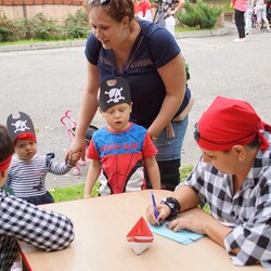 Wieczór Harcerski w Ośrodku Adaptacyjnym