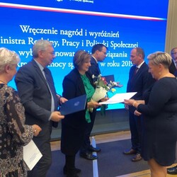 Pracownicy rudzkiego MOPS-u wyróżnieni