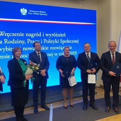 Pracownicy rudzkiego MOPS-u wyróżnieni