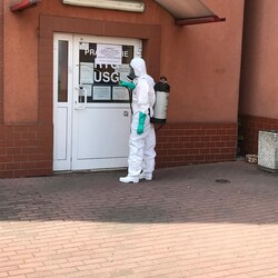 Dezynfekcja szpitala