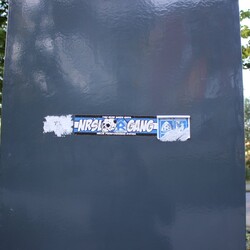 Zniszczony skwer Tuwima