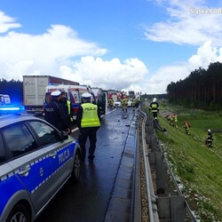 śmierć na autostradzie