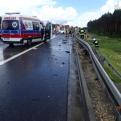 śmierć na autostradzie