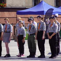 Gra miejska harcerzy