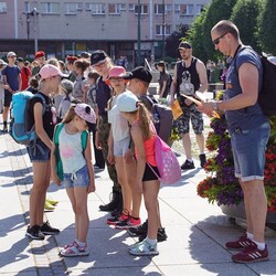 Gra miejska harcerzy