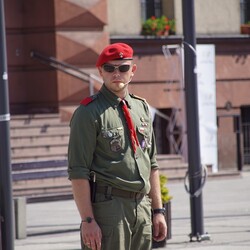 Gra miejska harcerzy