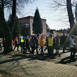 Protest młodzieży w Kochłowicach
