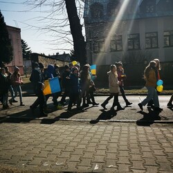 Protest młodzieży w Kochłowicach
