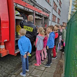 Strażacy z OSP świętowali Dzień Dziecka