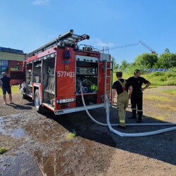 Strażacy z OSP świętowali Dzień Dziecka