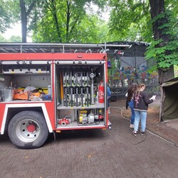 Strażacy z OSP świętowali Dzień Dziecka