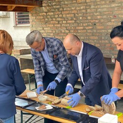 Piknik przy piekaroku