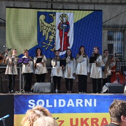 Ruda Śląska solidarna z Ukrainą