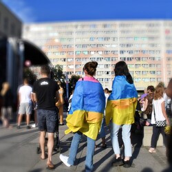 Ruda Śląska solidarna z Ukrainą