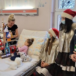 Mikołaj w Szpitalu Miejskim